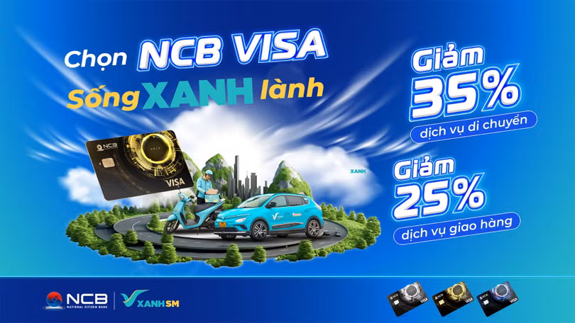 Ngân hàng NCB nâng tầm trải nghiệm cho chủ thẻ NCB Visa trong năm mới