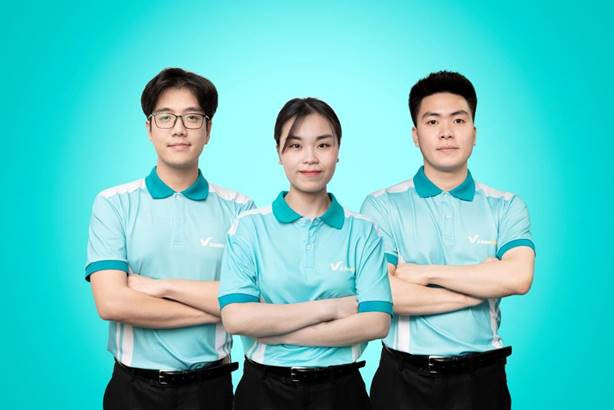 Ảnh: Đội ngũ phục vụ Xanh SM Premium được chọn lọc từ những tài xế đạt điểm đánh giá từ 4,85 sao trở lên