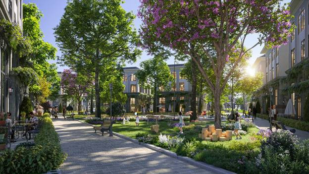 Môi trường sống xanh, trong lành tại Central Bay