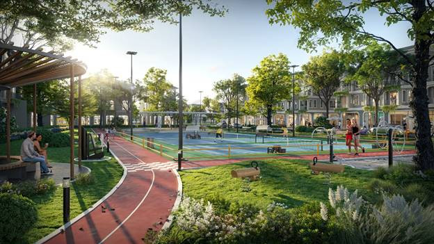 Khu thể thao liên hợp rộng gần 5000m2