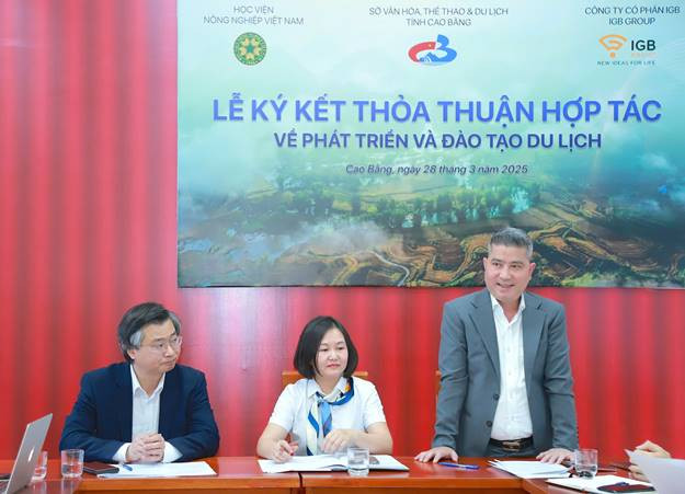 Đại diện IGB Group chia sẻ về giải pháp du lịch thông minh