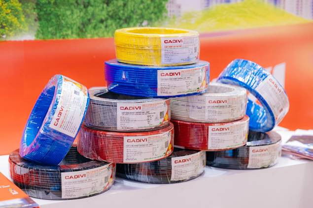 CADIVI đã ra mắt nhiều sản phẩm xanh, thân thiện môi trường, có hàm lượng công nghệ cao