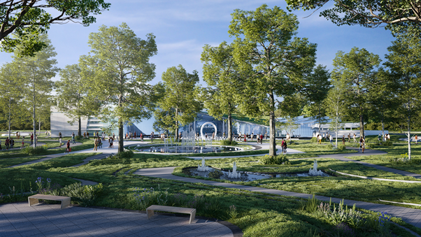 Không gian xanh và hệ tiện ích thu hút cộng đồng digital nomad