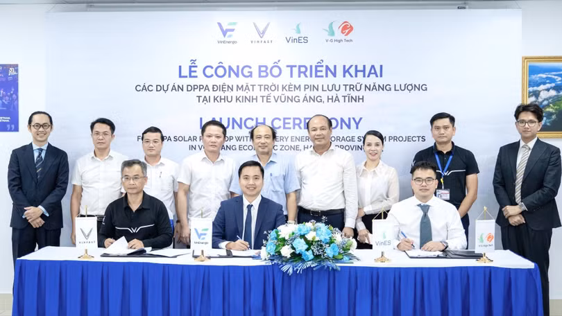 VINENERGO triển khai dự án điện mặt trời kèm pin lưu trữ cho nhà máy ô tô Vinfast 