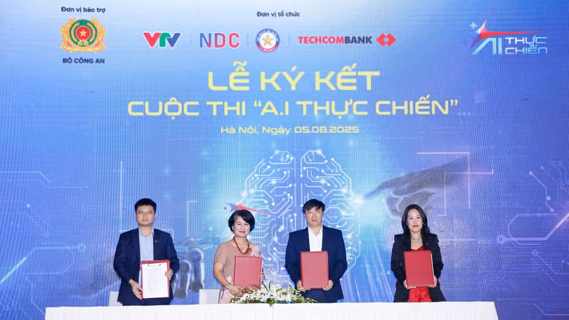 Techcombank đồng tổ chức và độc quyền tài trợ chương trình "A.I thực chiến"