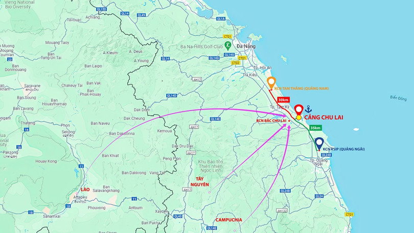 1. Cảng Chu Lai có vị trí chiến lược quan trọng, cửa ngõ ra biển cho hàng hóa tại miền Trung, Tây Nguyên, Lào, Camphuchia.jpg.jpg