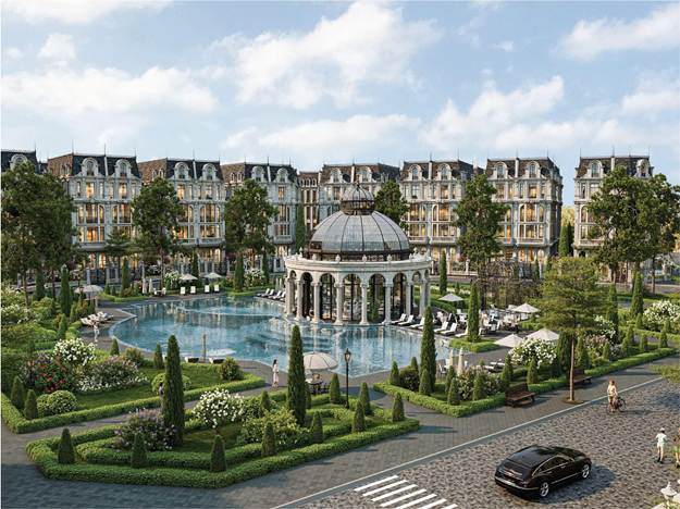 100% biệt thự Noble Palace Long Bien sở hữu bể bơi riêng, vườn tư gia, không gian đa năng linh hoạt cùng tiện ích 5 sao