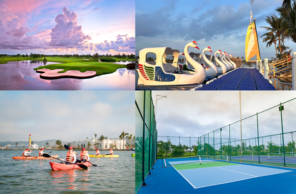 Ruby Tree Golf Villas là điểm đến hoàn hảo cho những người yêu thích thể thao