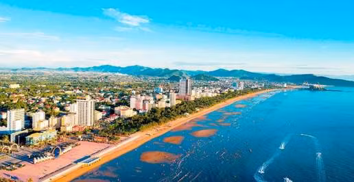 Bất động sản Cửa Lò đang trên đà phát triển mạnh mẽ (Ảnh: Cổng Thông tin Điện tử Thành phố Vinh)