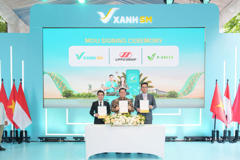 V-GREEN và Xanh SM Indonesia công bố thỏa thuận với tập đoàn Lippo Karawaci