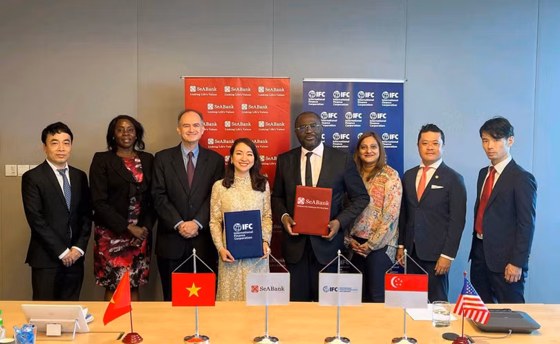 Lễ ký kết hợp tác giữa SeABank và IFC