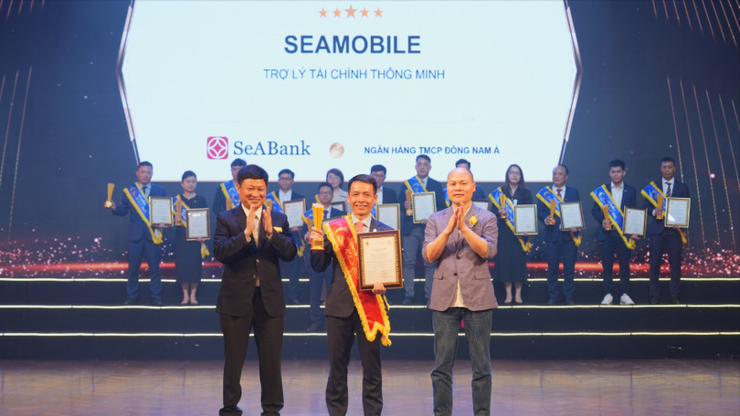 Ngân hàng số SeAMobile được xếp hạng 5 sao tại Giải thưởng Sao Khuê 2025