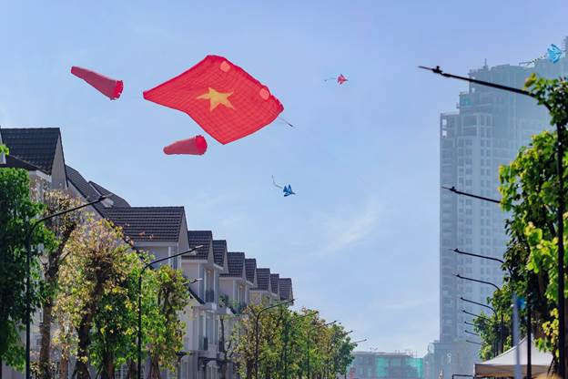 Cánh diều khổng lồ kích thước 10m x 14m