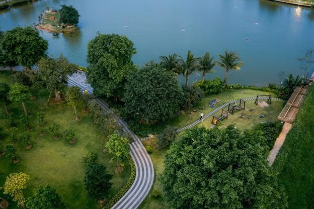 Không gian sống hài hoà với thiên nhiên tại Eco Central Park