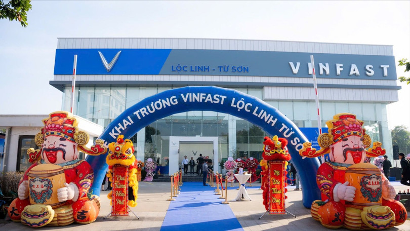 Đại lý 3S VinFast Lộc Linh (Từ Sơn, Bắc Ninh) có tổng diện tích 4.500 m2, là xưởng dịch vụ thứ 350 của VinFast tại Việt Nam