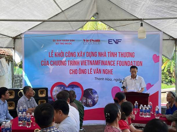 EVF đồng hành xây dựng nhà tình nghĩa cho 01 hộ dân tại Thanh Hóa