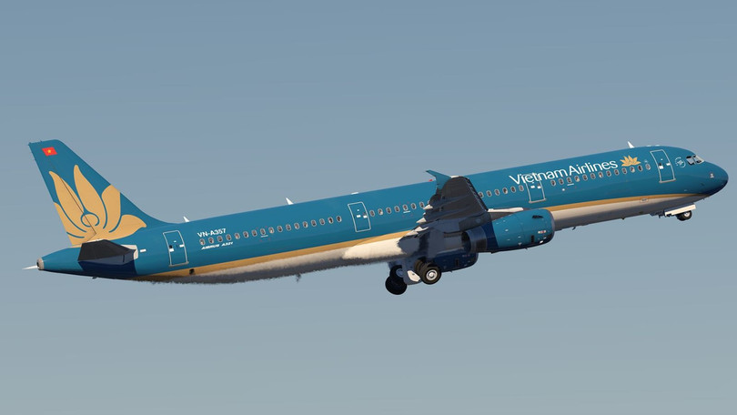 Máy bay A321 của Vietnam Airlines.