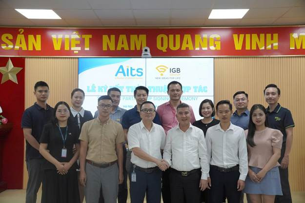 Buổi lễ ký kết diễn ra thành công tốt đẹp