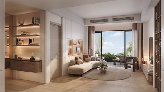 Một không gian sống rộng rãi không chỉ mang đến sự thoải mái trước mắt mà còn là nền tảng để bảo vệ sức khỏe và nuôi dưỡng hạnh phúc dài lâu. (Ảnh: Greenera Southmark)