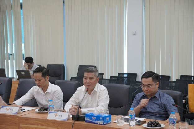 Ông Vũ Xuân Nguyên - Chủ tịch HĐQT IGB Group chia sẻ về hệ sinh thái của IGB và những tiềm năng, cơ hội hợp tác giữa hai đơn vị