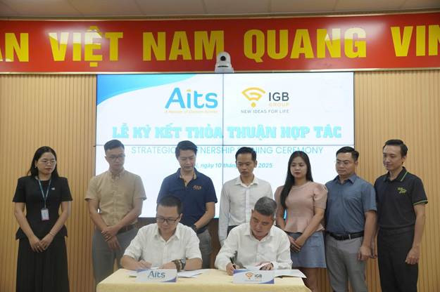 IGB Group và Aits ký kết thoả thuận hợp tác chiến lược toàn diện