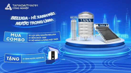 Mùa hè tươi mát cùng Combo “Beluga - Hè xanh mát, Nước trong lành”