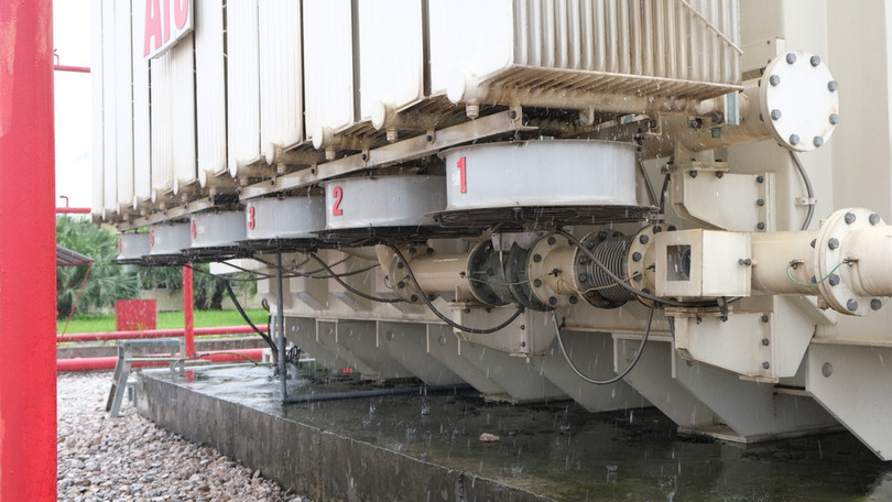 Làm mát MBA AT3 bằng nước đã qua xử lý