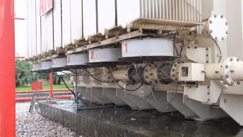 Làm mát MBA AT3 bằng nước đã qua xử lý