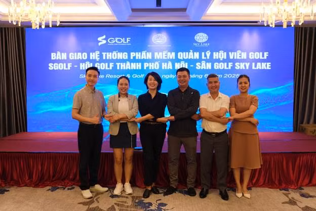 Sự bắt tay hợp tác khẳng định được sự kết nối bền chặt giữa Hội golf – Sgolf – Sân golf
