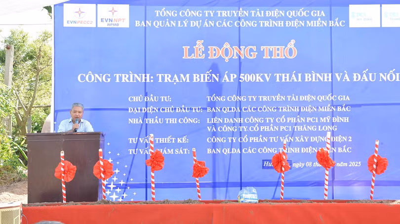 Đại diện NPMB phát biểu tại buổi lễ