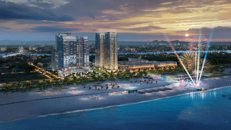 Vị trí độc tôn của Regal Residence Đồng Hới mang lại lợi thuế về phong thủy đem tới tài lộc cho chủ nhân sở hữu căn hộ hạng sang tại dự án. Ảnh: Regal Group