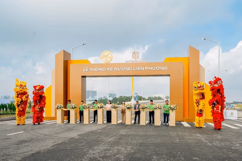 Lễ thông xe Đường Liên Phường - trục giao thông huyết mạch tại khu Đông TP.HCM