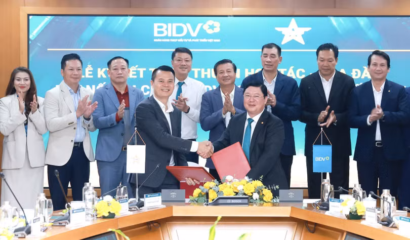 BIDV tăng cường hợp tác với các doanh nghiệp Sao Vàng đất Việt