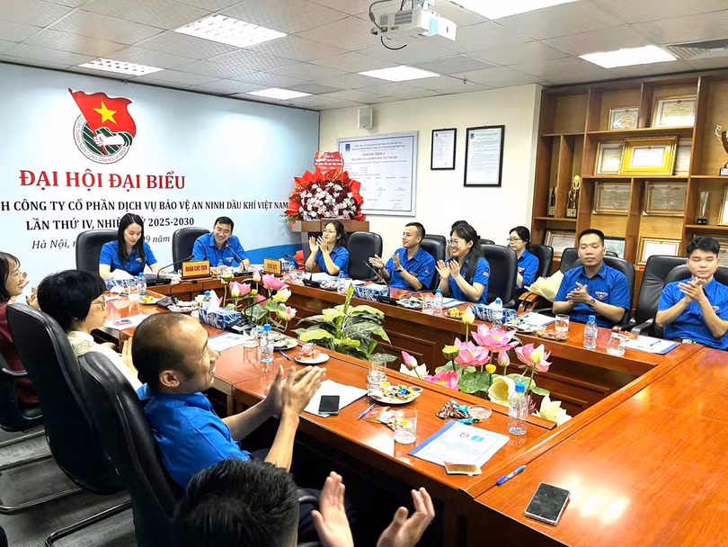 Đoàn TNCS Hồ Chí Minh PV Security long trọng tổ chức Đại hội đại biểu lần thứ IV, nhiệm kỳ 2025-2030.