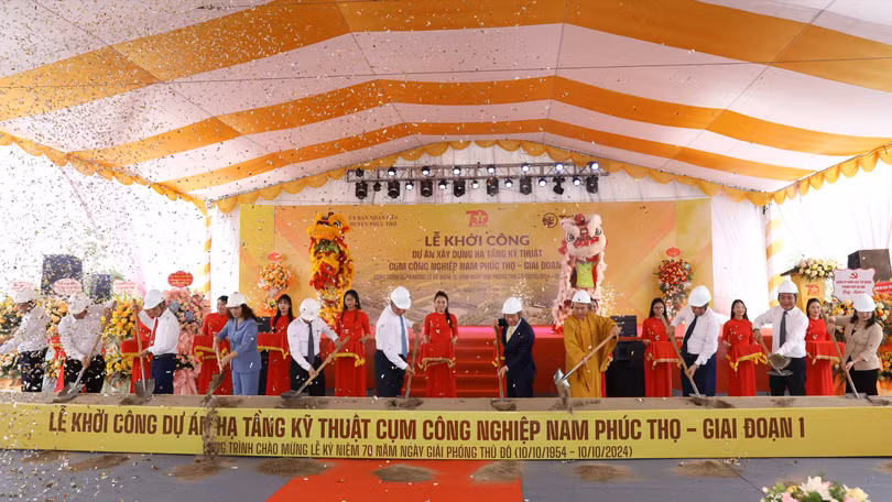 T&T Group khởi công Cụm công nghiệp lớn nhất Hà Nội