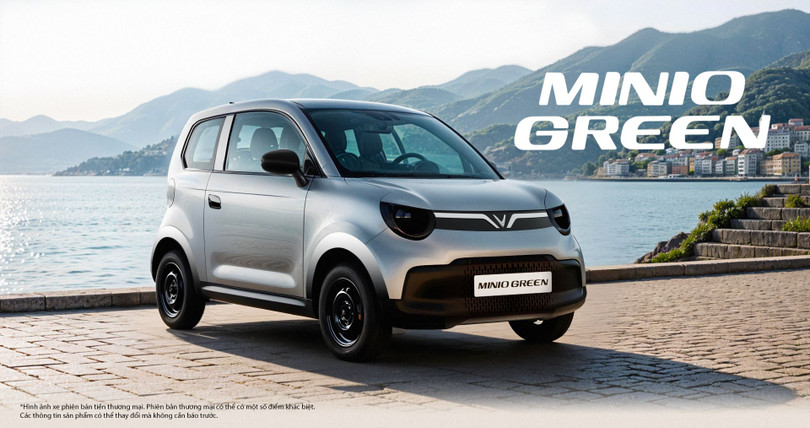 Vinfast nâng cấp miễn phí dung lượng và công nghệ pin cho xe Minio Green 