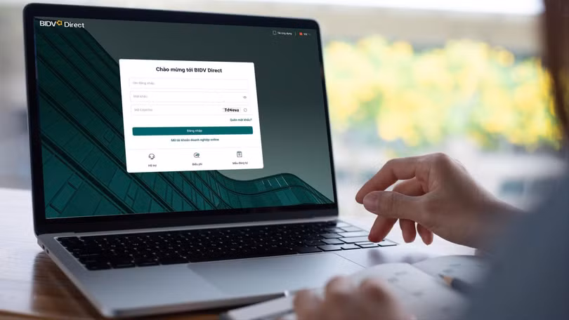 BIDV Direct - ứng dụng số hữu ích dành cho khách hàng tổ chức