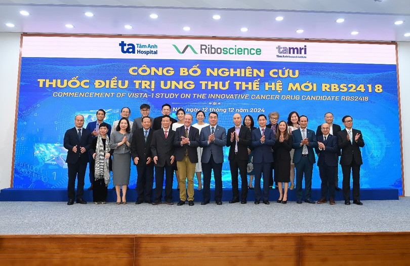 Lễ công bố nghiên cứu thuốc điều trị ung thư thế hệ mới RBS2418 tại Bệnh viện Đa khoa Tâm Anh