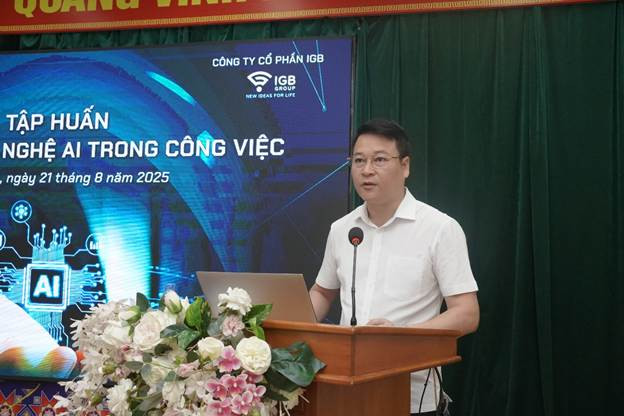 Ông Nguyễn Quốc Trung – Tỉnh uỷ viên, Giám đốc Sở VHTT&amp;DL tỉnh Cao Bằng phát biểu tại buổi ký kết