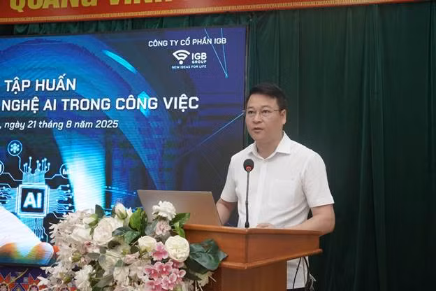 Ông Nguyễn Quốc Trung – Tỉnh uỷ viên, Giám đốc Sở VHTT&amp;DL tỉnh Cao Bằng phát biểu tại buổi ký kết