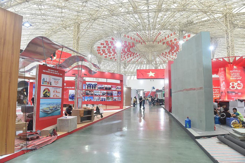 Rất nhiều điều thú vị chờ công chúng khám phá tại triển lãm thành tựu đất nước - Ảnh: VGP