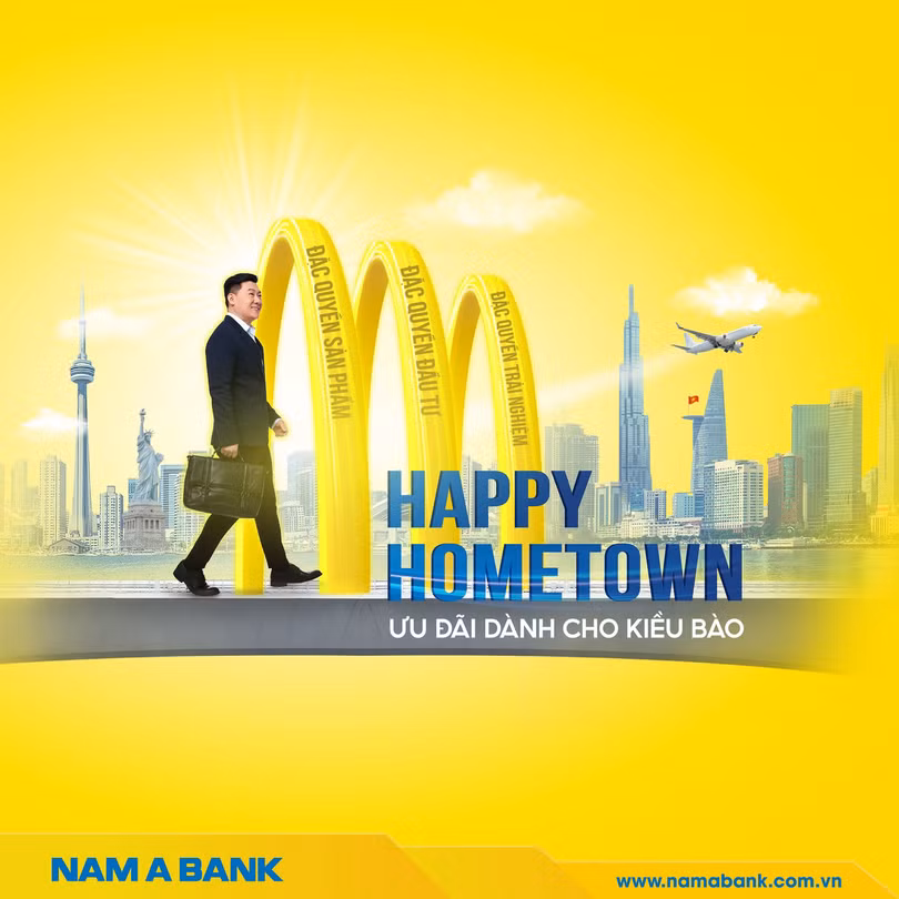 Nam A Bank chính thức triển khai chính sách Happy Hometown và Kết nối doanh nghiệp FDI, mang đến nhiều ưu đãi vượt trội.