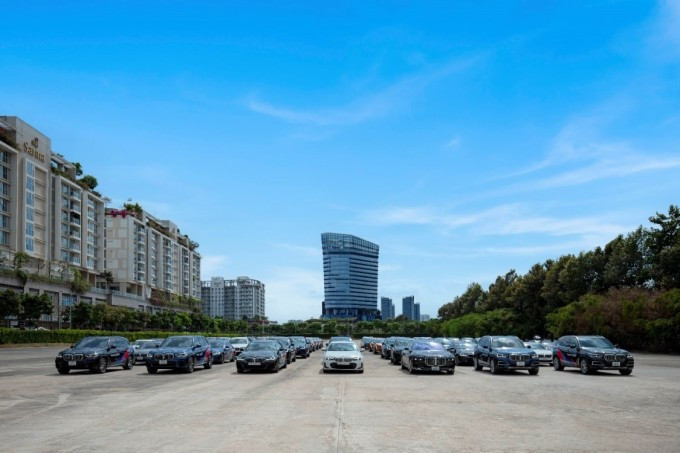 80 mẫu xe do Thaco cung cấp cho Ban tổ chức Liên hoan phim Quốc tế HIFF 2024