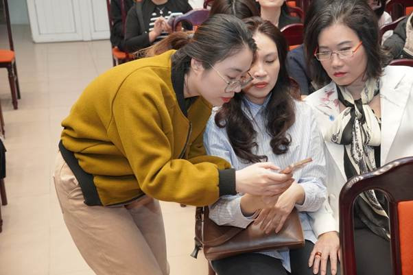 Buổi tập huấn được xây dựng và thực hiện theo đúng phương châm cầm tay chỉ việc