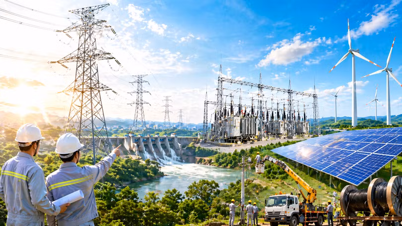 Bản đồ thắng thầu của Tập đoàn PC1 tại các dự án điện trọng điểm quốc gia