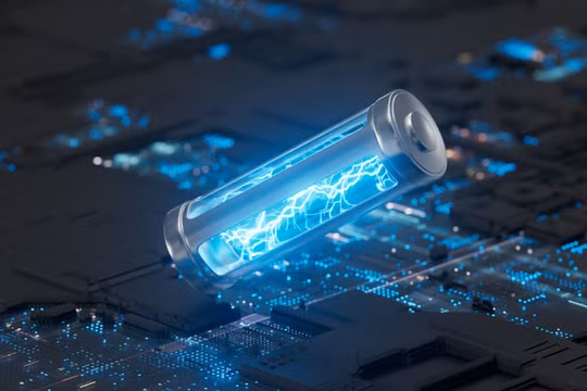 Ảnh minh hoạ mô phỏng công nghệ pin tiên tiến. Ảnh: istock.