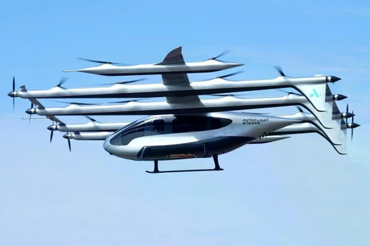 AutoFlight mô tả Matrix là mẫu máy bay eVTOL lớn nhất thế giới hiện nay. Ảnh: SCMP.