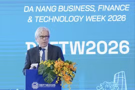 GS Paul Romer - nhà kinh tế học Mỹ đoạt Giải Nobel kinh tế năm 2018, cựu Kinh tế trưởng Ngân hàng Thế giới. Ảnh XM.