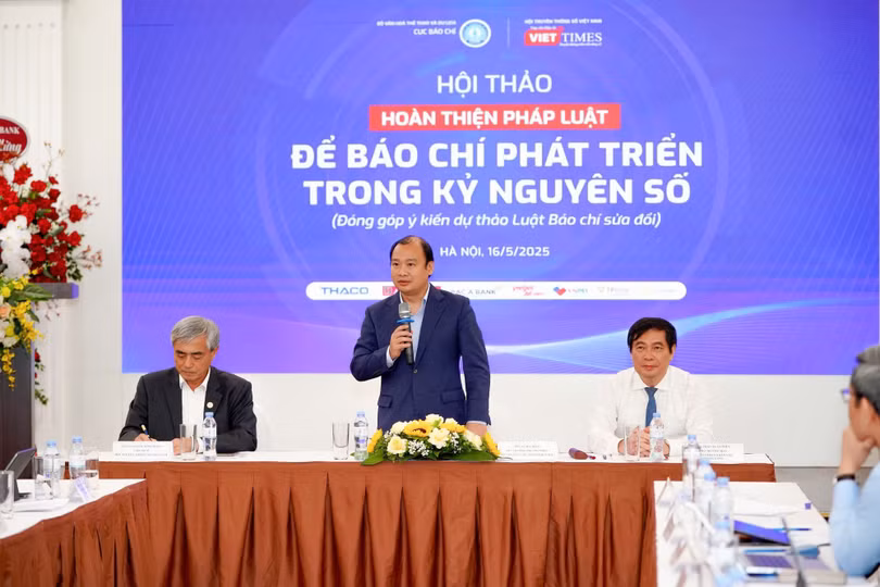 Hội thảo do Bộ Văn hóa, Thể thao và Du lịch - Hội Truyền thông số Việt Nam chỉ đạo, giao cho Cục Báo chí và Tạp chí điện tử VietTimes tổ chức ngày 16/5.