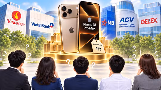 Nhân viên Vingroup, VietinBank, MB, ACV cần bao nhiêu ngày lương để mua iPhone 18 Pro Max?